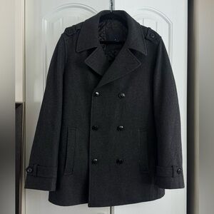 Daniel Hechter Charcoal Pea Coat